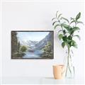 Picture of A Summer's Day I _GroupedProduct_Rectangle_Landscape_Canvas_Framed_