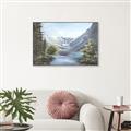 Picture of A Summer's Day I _GroupedProduct_Rectangle_Landscape_Canvas_Framed_