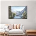 Picture of A Summer's Day I _GroupedProduct_Rectangle_Landscape_Canvas_Framed_