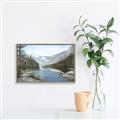 Picture of A Summer's Day II _GroupedProduct_Rectangle_Landscape_Canvas_Framed_