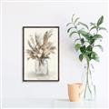 Picture of Graceful Day I(print on linen) _GroupedProduct_Rectangle_Portrait_Canvas_Framed_