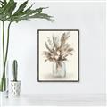 Picture of Graceful Day I(print on linen) _GroupedProduct_Rectangle_Portrait_Canvas_Framed_