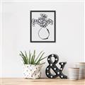 Picture of A Floral Sketch _GroupedProduct_Rectangle_Portrait_Canvas_Framed_