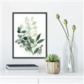 Picture of Green and Serene I _GroupedProduct_Rectangle_Portrait_Canvas_Framed_