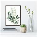 Picture of Green and Serene I _GroupedProduct_Rectangle_Portrait_Canvas_Framed_