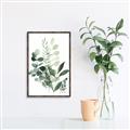 Picture of Green and Serene I _GroupedProduct_Rectangle_Portrait_Canvas_Framed_