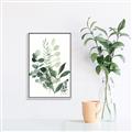 Picture of Green and Serene I _GroupedProduct_Rectangle_Portrait_Canvas_Framed_