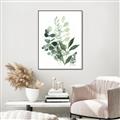 Picture of Green and Serene I _GroupedProduct_Rectangle_Portrait_Canvas_Framed_