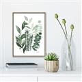Picture of Green and Serene II _GroupedProduct_Rectangle_Portrait_Canvas_Framed_