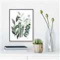 Picture of Green and Serene II _GroupedProduct_Rectangle_Portrait_Canvas_Framed_