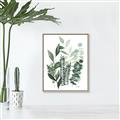 Picture of Green and Serene II _GroupedProduct_Rectangle_Portrait_Canvas_Framed_