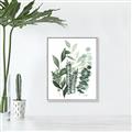 Picture of Green and Serene II _GroupedProduct_Rectangle_Portrait_Canvas_Framed_