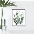 Picture of Green and Serene II _GroupedProduct_Rectangle_Portrait_Canvas_Framed_