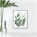 Picture of Green and Serene II _GroupedProduct_Rectangle_Portrait_Canvas_Framed_