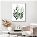 Picture of Green and Serene II _GroupedProduct_Rectangle_Portrait_Canvas_Framed_