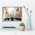 Picture of Gondolas at Venice Italy _GroupedProduct_Rectangle_Landscape_Photography _GroupedProduct_Rectangle_Landscape_Canvas_Framed_