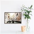 Picture of Gondolas at Venice Italy _GroupedProduct_Rectangle_Landscape_Photography _GroupedProduct_Rectangle_Landscape_Canvas_Framed_