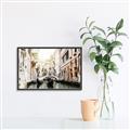 Picture of Gondolas at Venice Italy _GroupedProduct_Rectangle_Landscape_Photography _GroupedProduct_Rectangle_Landscape_Canvas_Framed_