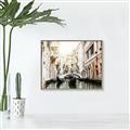 Picture of Gondolas at Venice Italy _GroupedProduct_Rectangle_Landscape_Photography _GroupedProduct_Rectangle_Landscape_Canvas_Framed_