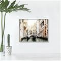 Picture of Gondolas at Venice Italy _GroupedProduct_Rectangle_Landscape_Photography _GroupedProduct_Rectangle_Landscape_Canvas_Framed_