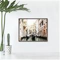 Picture of Gondolas at Venice Italy _GroupedProduct_Rectangle_Landscape_Photography _GroupedProduct_Rectangle_Landscape_Canvas_Framed_