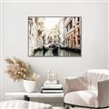 Picture of Gondolas at Venice Italy _GroupedProduct_Rectangle_Landscape_Photography _GroupedProduct_Rectangle_Landscape_Canvas_Framed_