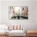 Picture of Gondolas at Venice Italy _GroupedProduct_Rectangle_Landscape_Photography _GroupedProduct_Rectangle_Landscape_Canvas_Framed_