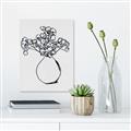 Picture of A Floral Sketch _GroupedProduct_Rectangle_Portrait_Unframed_Print_Only_