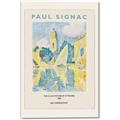 Picture of The Clocktower at St.Tropez - Paul Signac _GroupedProduct_Rectangle_Portrait_Canvas_