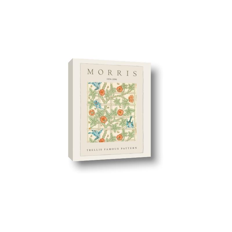 Picture of Trellis Famous Pattern - Morris _GroupedProduct_Rectangle_Portrait_Canvas_