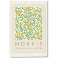 Picture of Tropical Fruit Pattern -Morris _GroupedProduct_Rectangle_Portrait_Canvas_