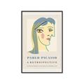 Picture of Retrospective - Picasso _GroupedProduct_Rectangle_Portrait_Canvas_Framed_