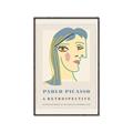 Picture of Retrospective - Picasso _GroupedProduct_Rectangle_Portrait_Canvas_Framed_