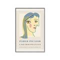 Picture of Retrospective - Picasso _GroupedProduct_Rectangle_Portrait_Canvas_Framed_