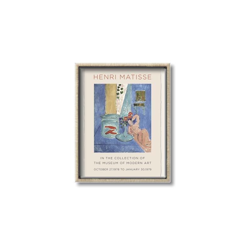 Picture of The Museum -Matisse _GroupedProduct_Rectangle_Portrait_Canvas_Framed_