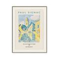 Picture of The Clocktower at St.Tropez - Paul Signac _GroupedProduct_Rectangle_Portrait_Canvas_Framed_
