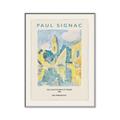 Picture of The Clocktower at St.Tropez - Paul Signac _GroupedProduct_Rectangle_Portrait_Canvas_Framed_