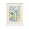 Picture of The Clocktower at St.Tropez - Paul Signac _GroupedProduct_Rectangle_Portrait_Canvas_Framed_