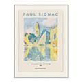 Picture of The Clocktower at St.Tropez - Paul Signac _GroupedProduct_Rectangle_Portrait_Canvas_Framed_