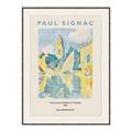 Picture of The Clocktower at St.Tropez - Paul Signac _GroupedProduct_Rectangle_Portrait_Canvas_Framed_