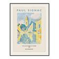 Picture of The Clocktower at St.Tropez - Paul Signac _GroupedProduct_Rectangle_Portrait_Canvas_Framed_