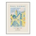 Picture of The Clocktower at St.Tropez - Paul Signac _GroupedProduct_Rectangle_Portrait_Canvas_Framed_