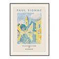 Picture of The Clocktower at St.Tropez - Paul Signac _GroupedProduct_Rectangle_Portrait_Canvas_Framed_