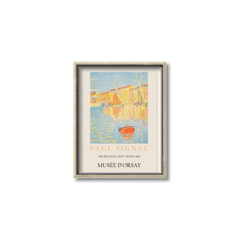 Picture of Paul signac _GroupedProduct_Rectangle_Portrait_Canvas_Framed_