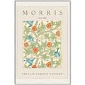 Picture of Trellis Famous Pattern - Morris _GroupedProduct_Rectangle_Portrait_Canvas_Framed_