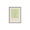 Picture of Tropical Fruit Pattern -Morris _GroupedProduct_Rectangle_Portrait_Canvas_Framed_