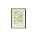 Picture of Tropical Fruit Pattern -Morris _GroupedProduct_Rectangle_Portrait_Canvas_Framed_