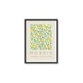 Picture of Tropical Fruit Pattern -Morris _GroupedProduct_Rectangle_Portrait_Canvas_Framed_