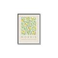 Picture of Tropical Fruit Pattern -Morris _GroupedProduct_Rectangle_Portrait_Canvas_Framed_