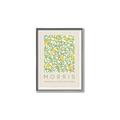 Picture of Tropical Fruit Pattern -Morris _GroupedProduct_Rectangle_Portrait_Canvas_Framed_